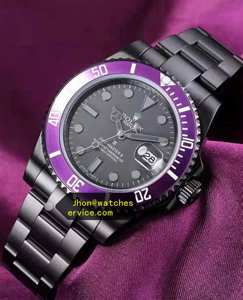 purple and black rolex|rolex purple bezel.